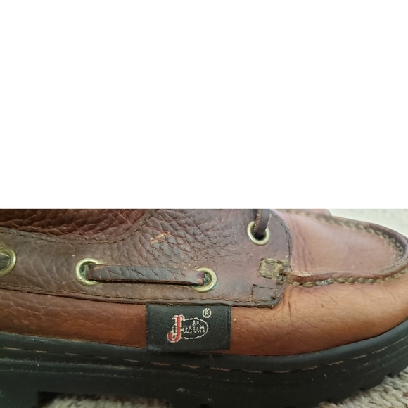 Justin Boots Womens Brown 4 Chukka Ankle Lace-Up Leather Riding Ranch Cowgirl - Picture 8 of 13